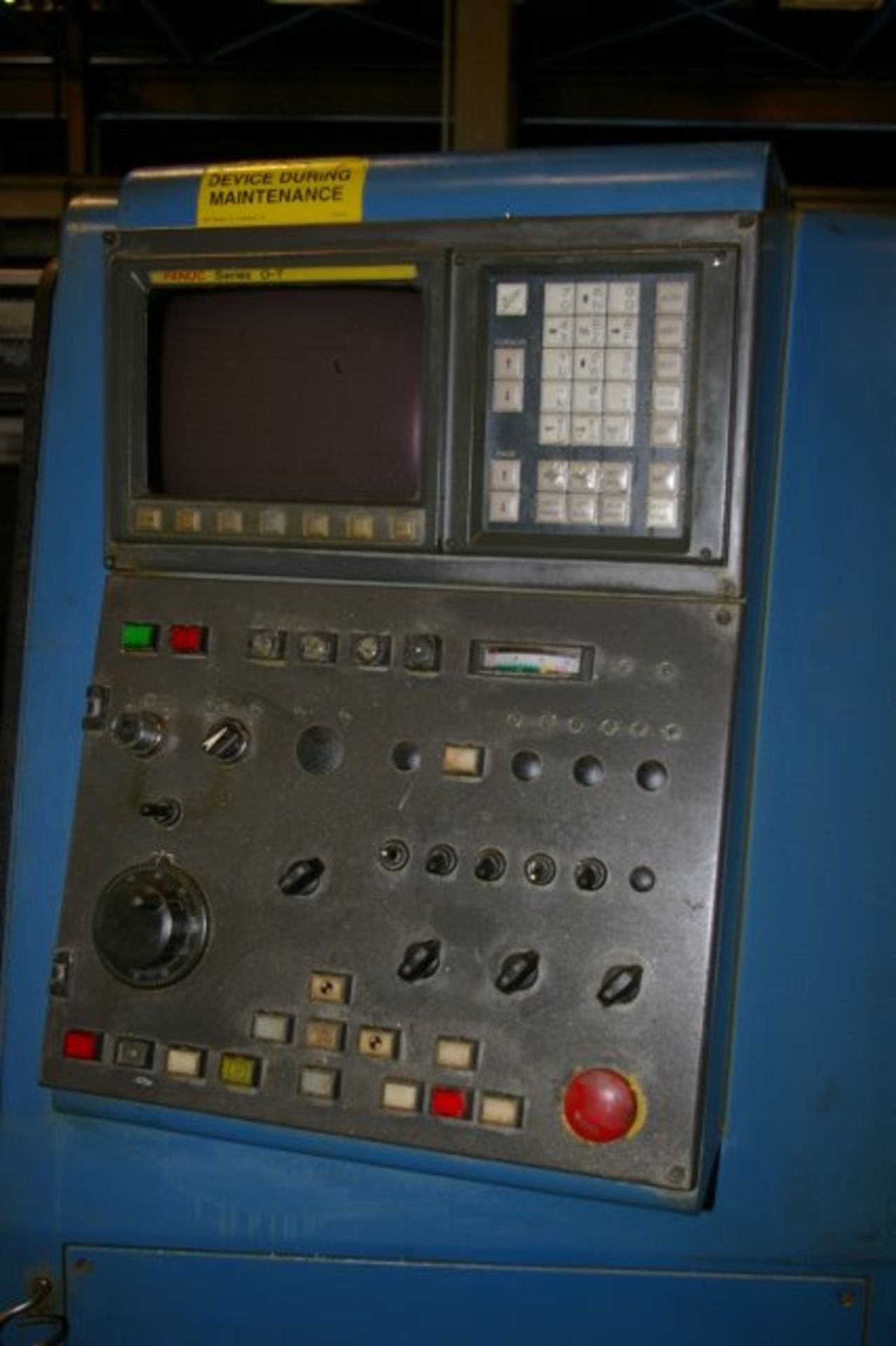 Hyundai Model HIT-15F CNC Lathe with Fanuc OTC CNC Control, S/N: 341A7019, MFG. 1998 - Image 4 of 7