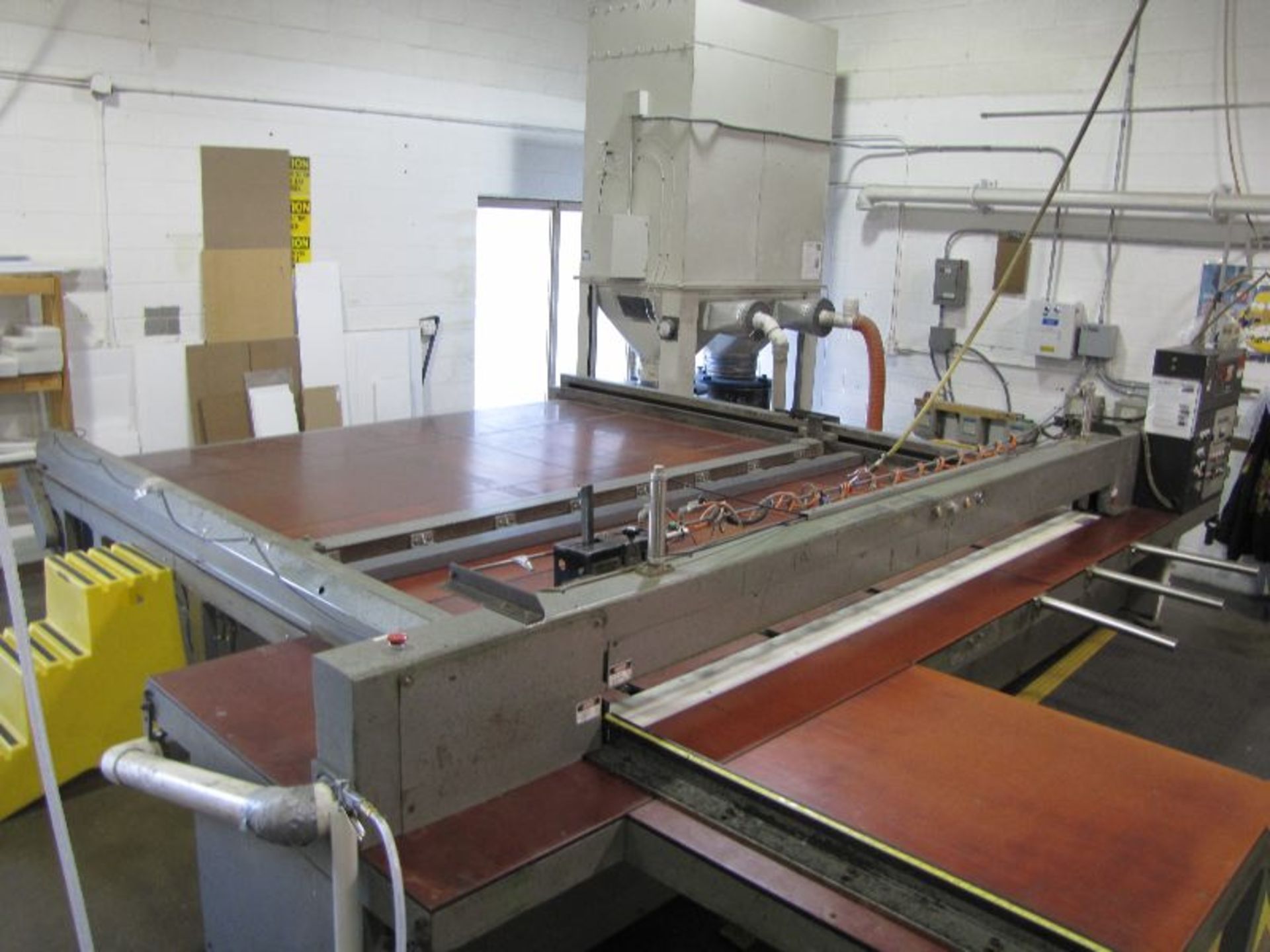 HendrickSaw Pro-H-126 Series Saw, with Sinuc 1600 Control, S/N: 1392, Mfg. 1989, Cut Length 126” - Image 2 of 6