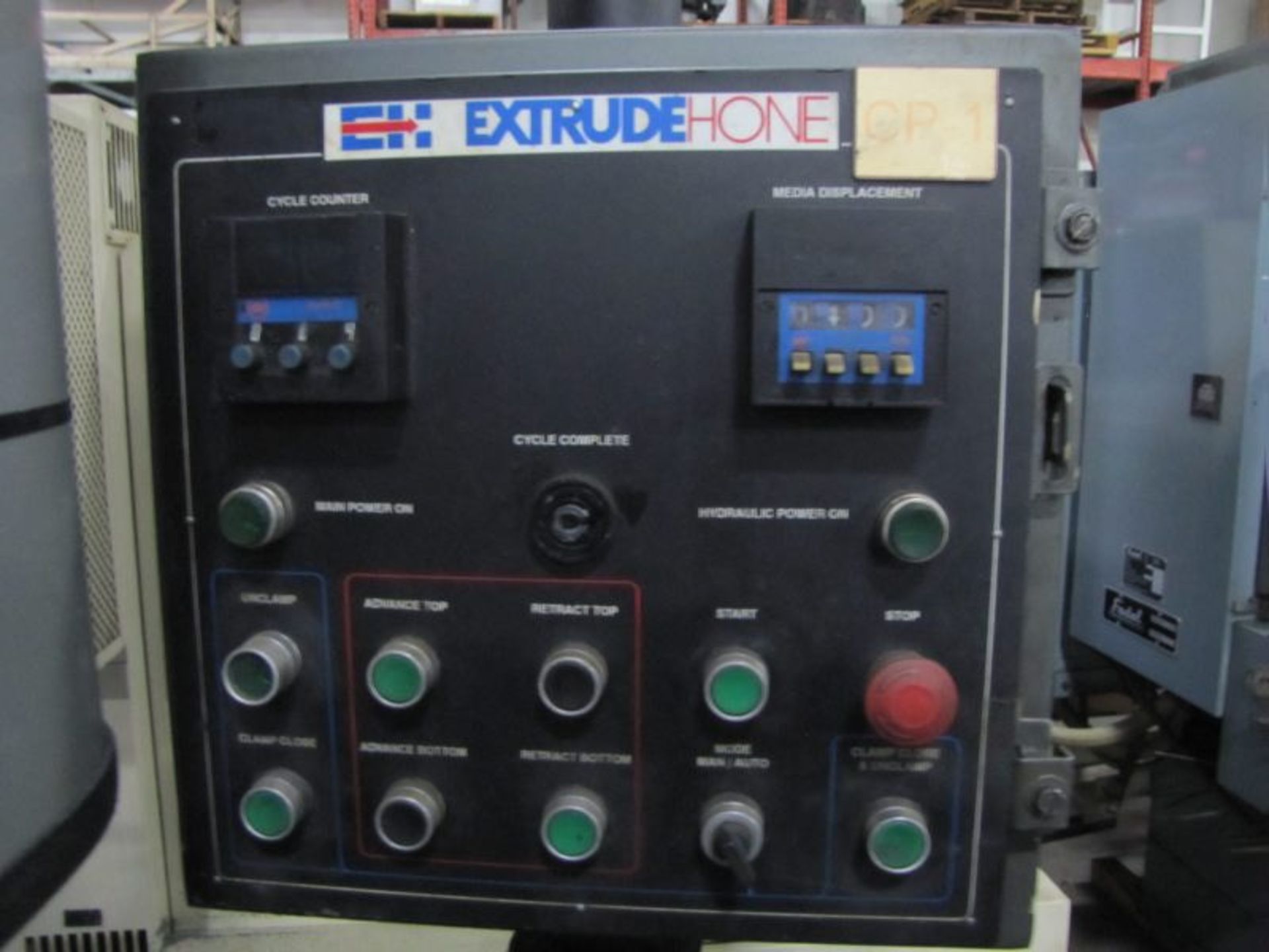 EXTRUDE HONE Vector-8/6 Abrasive Flow Deburring and Polishing Machine, S/N: R95-0839, MFG. 1995, - Image 7 of 11