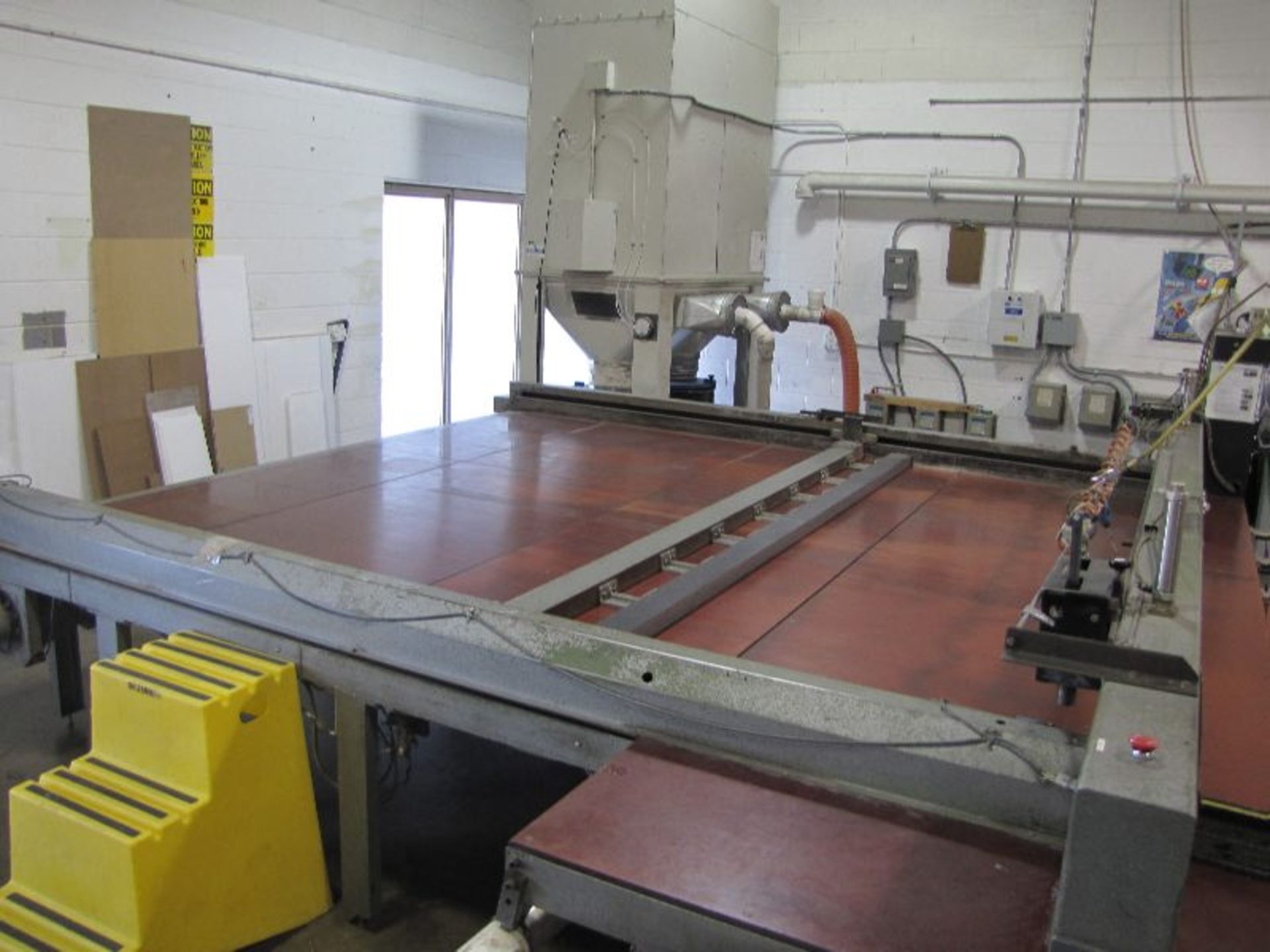 HendrickSaw Pro-H-126 Series Saw, with Sinuc 1600 Control, S/N: 1392, Mfg. 1989, Cut Length 126” - Image 4 of 6