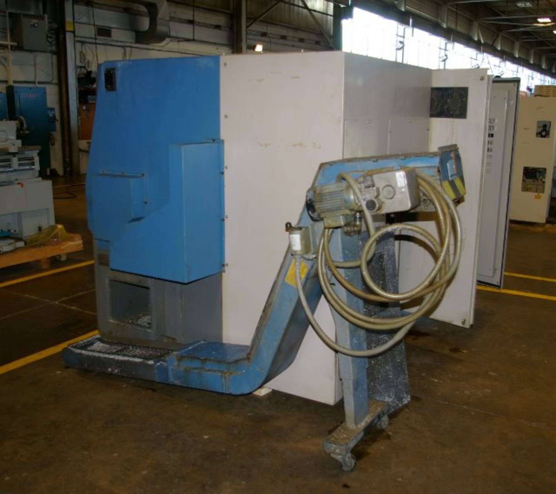 Hyundai Model HIT-15F CNC Lathe with Fanuc OTC CNC Control, S/N: 341A7019, MFG. 1998 - Image 6 of 7