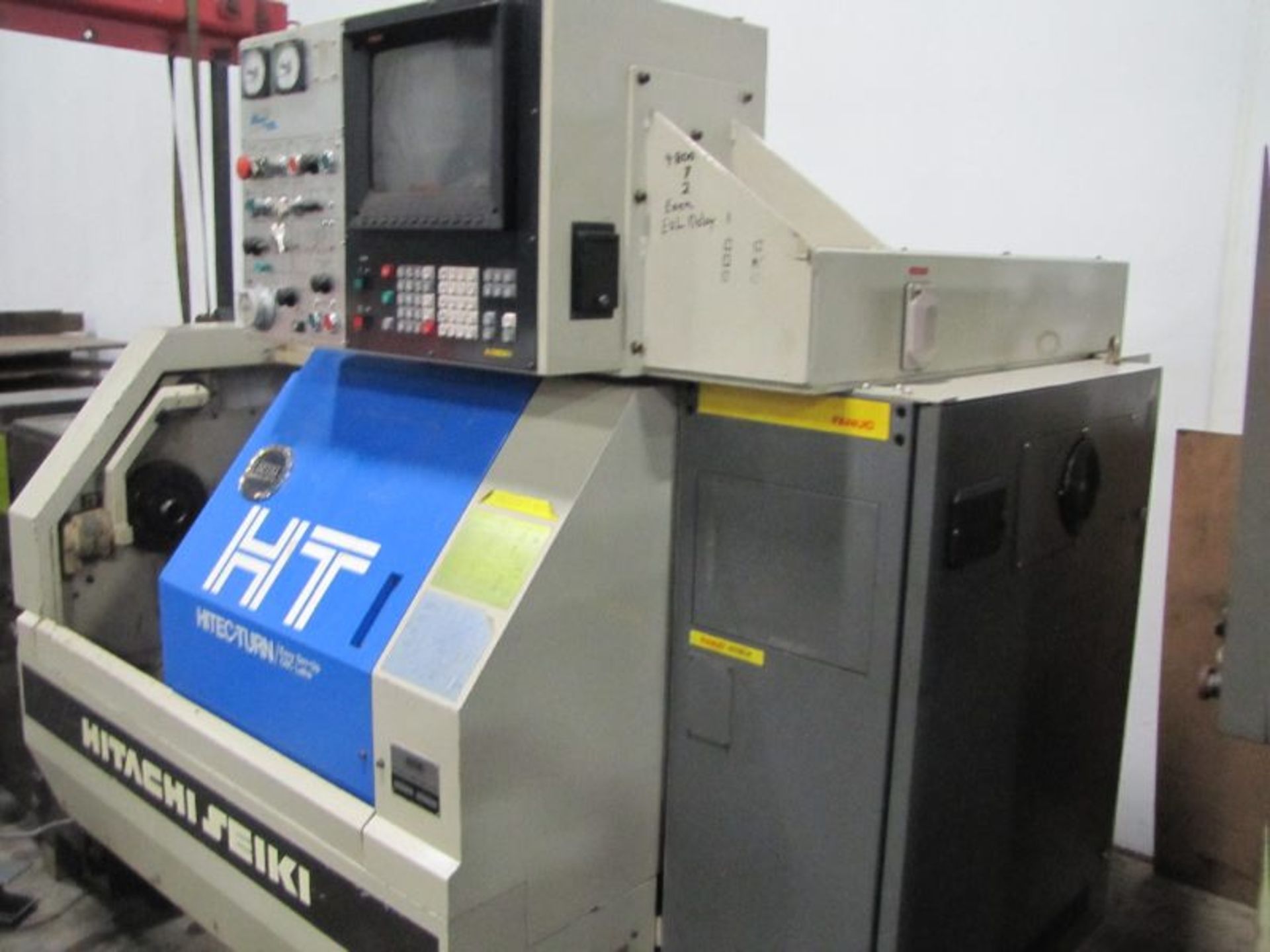 Hitachi Seiki Model HiTec-Turn 20/20-600 CNC Turning Lathe - Image 4 of 11