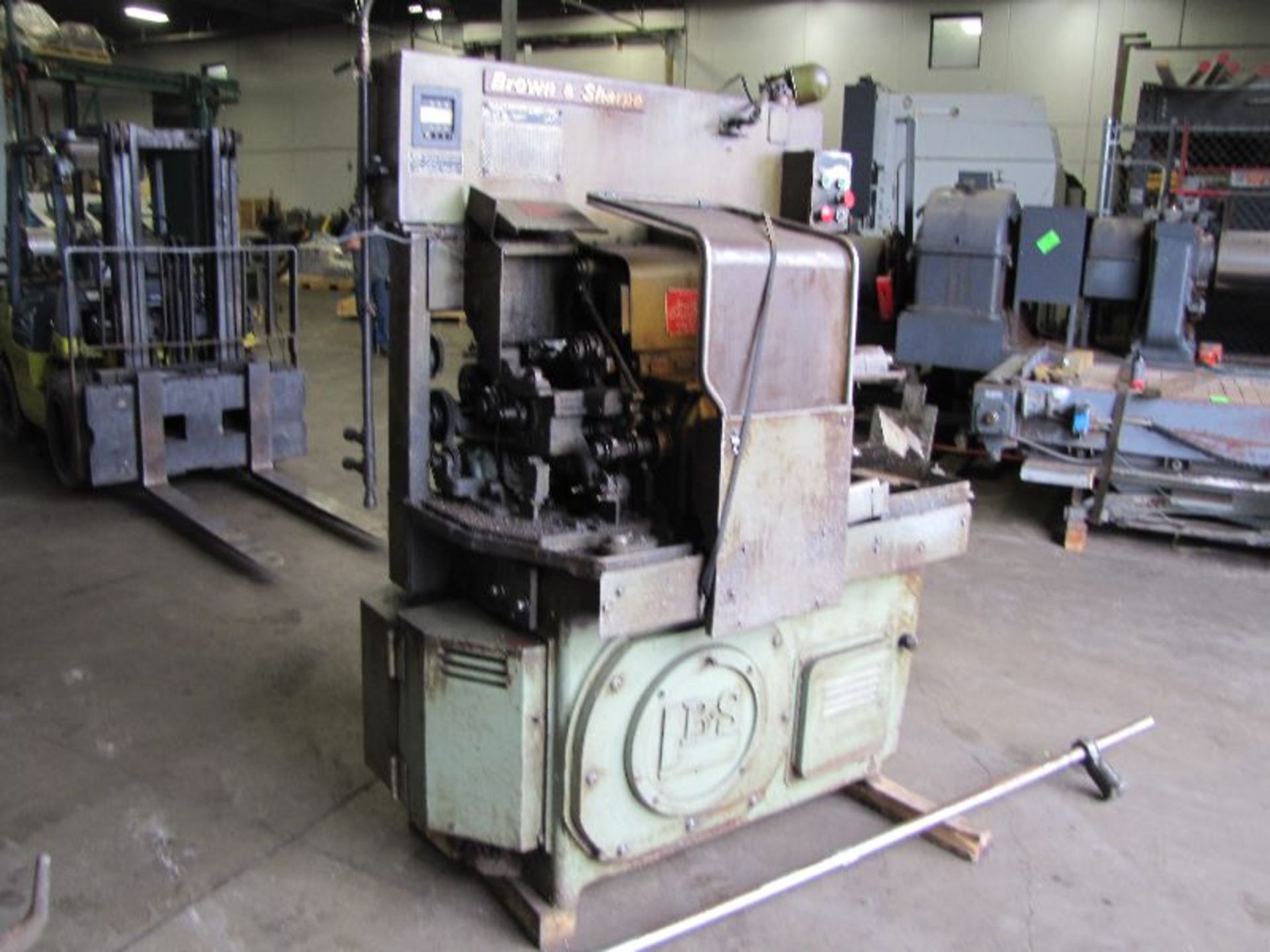 Brown & Sharpe #00, 2 Speed Automatic Screw Machine, S/N: 542-00-8608-L/2, ½” Capacity, 6 Station - Image 7 of 9