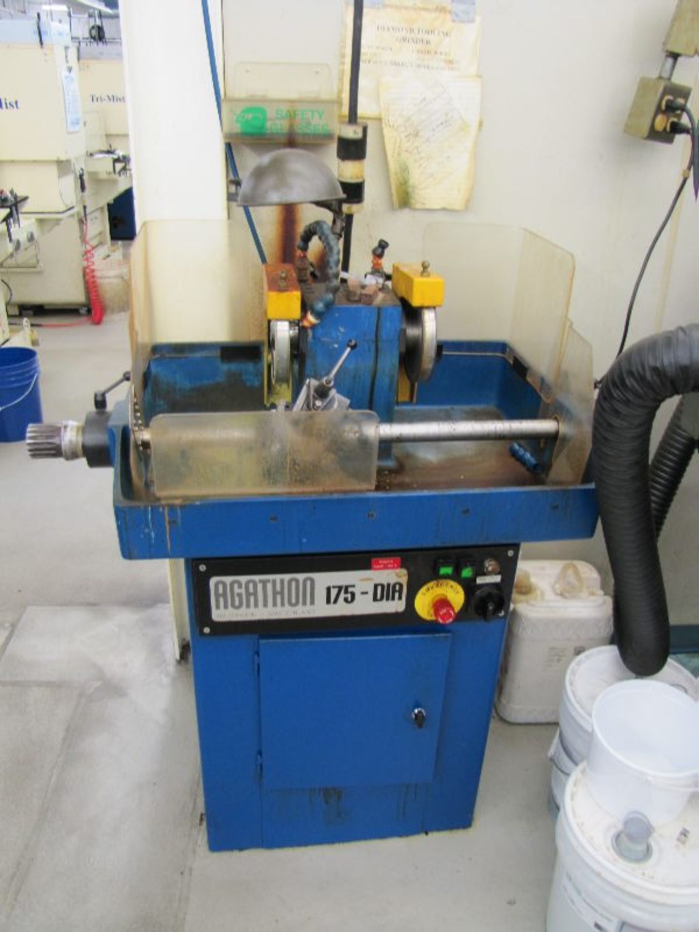 Agathon Model 175-DIA Precision Tool Grinding Machine S/N: 0000, Grinding Wheel Diameter 6.89”