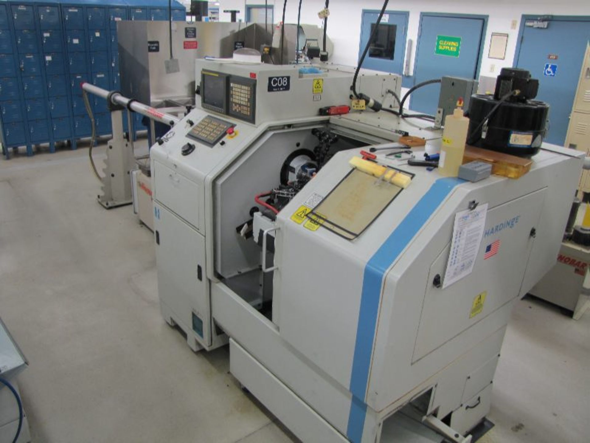 Hardinge Quest GT27SP Super Precision Gang Tool Type CNC Lathe with GE Fanuc 21i-TB CNC Control