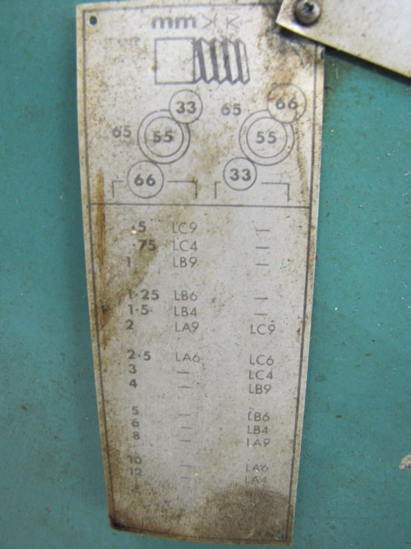 Harrison Model 10-AA 11” X 20” Variable Speed Tool Room Lathe, Spindle Bore 1-3/8”, Swing Over - Image 3 of 6