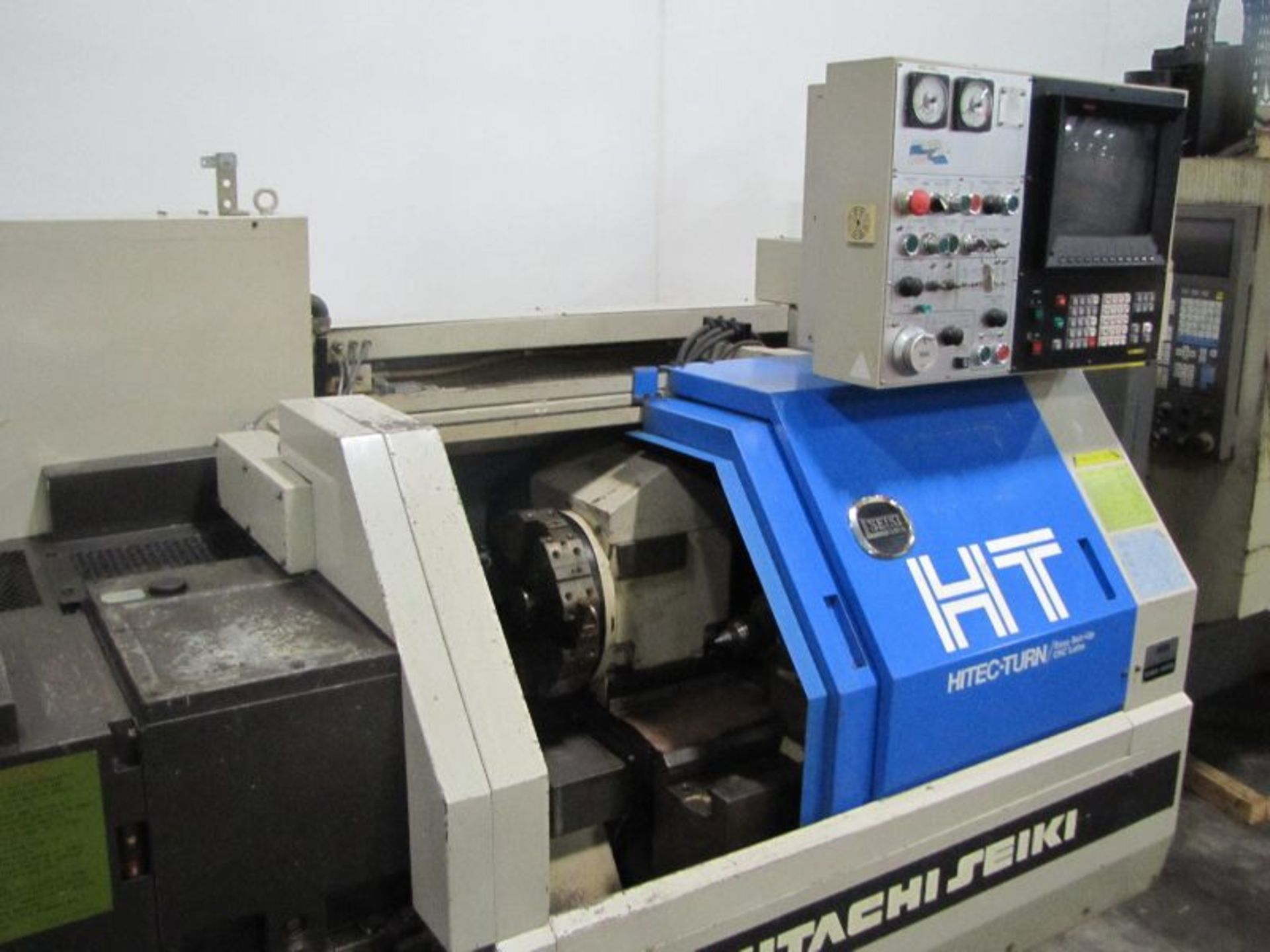 Hitachi Seiki Model HiTec-Turn 20/20-600 CNC Turning Lathe - Image 3 of 11