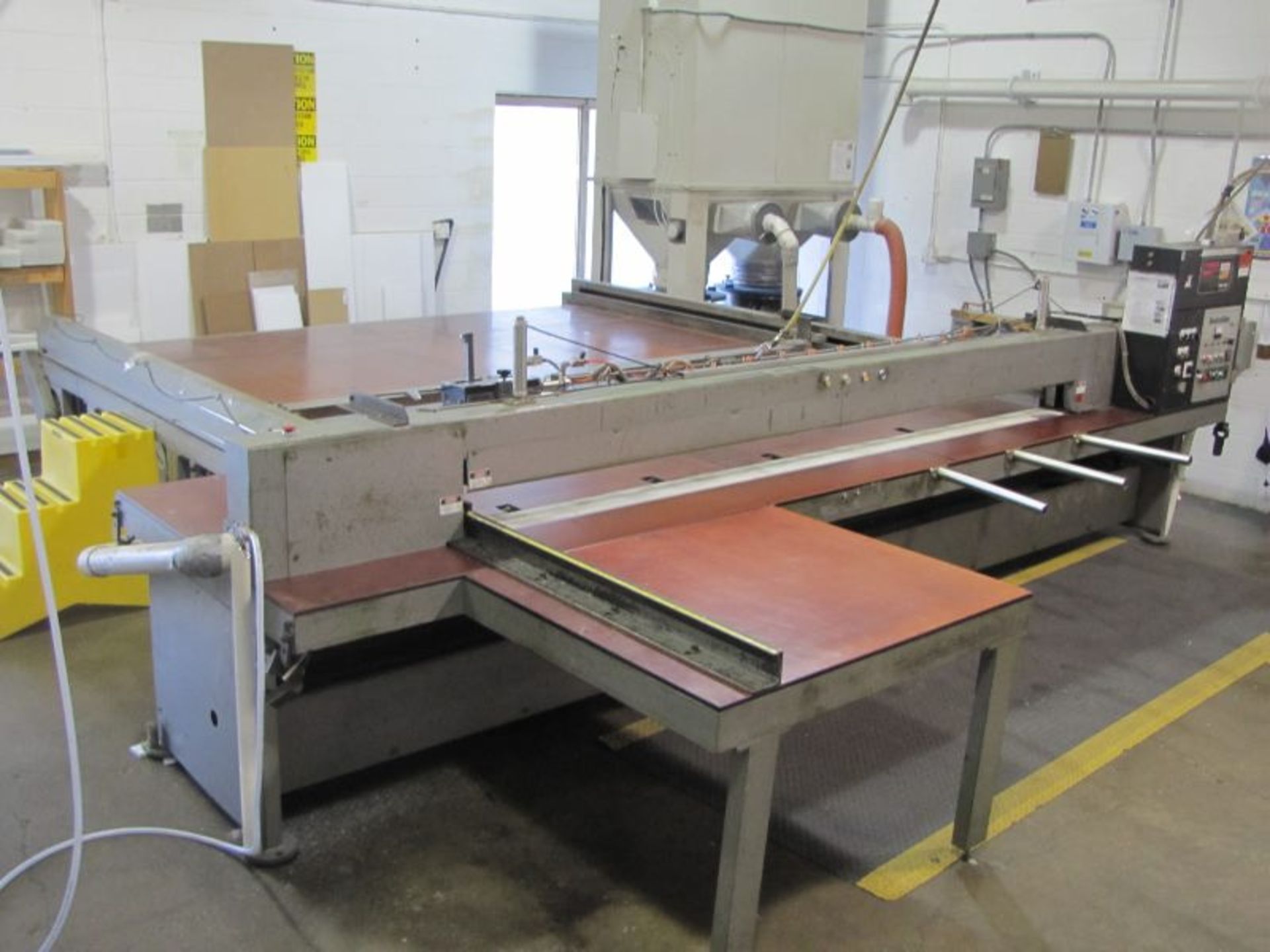 HendrickSaw Pro-H-126 Series Saw, with Sinuc 1600 Control, S/N: 1392, Mfg. 1989, Cut Length 126” - Image 3 of 6