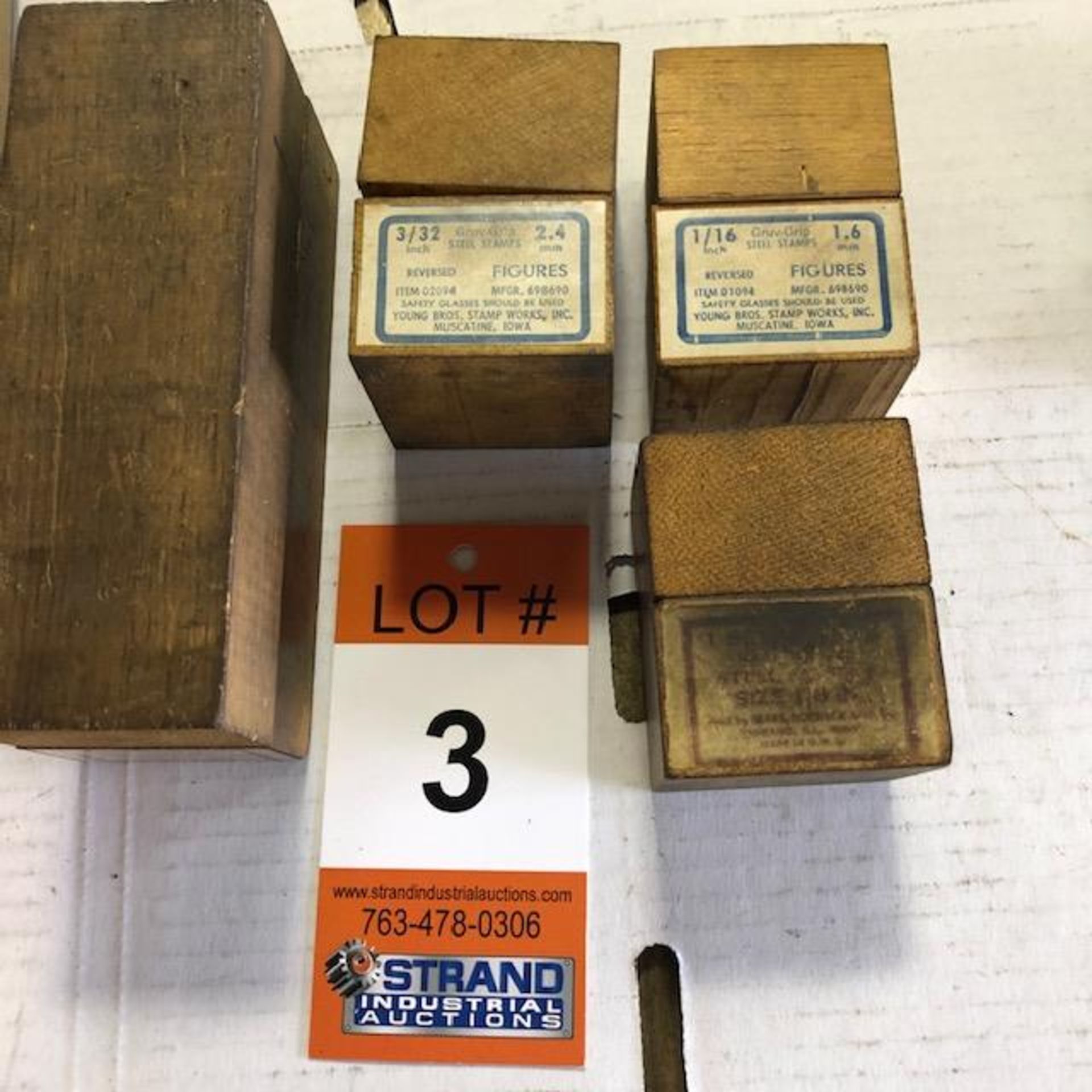 Assorted Set of Numbers and Letter Steel Stamps