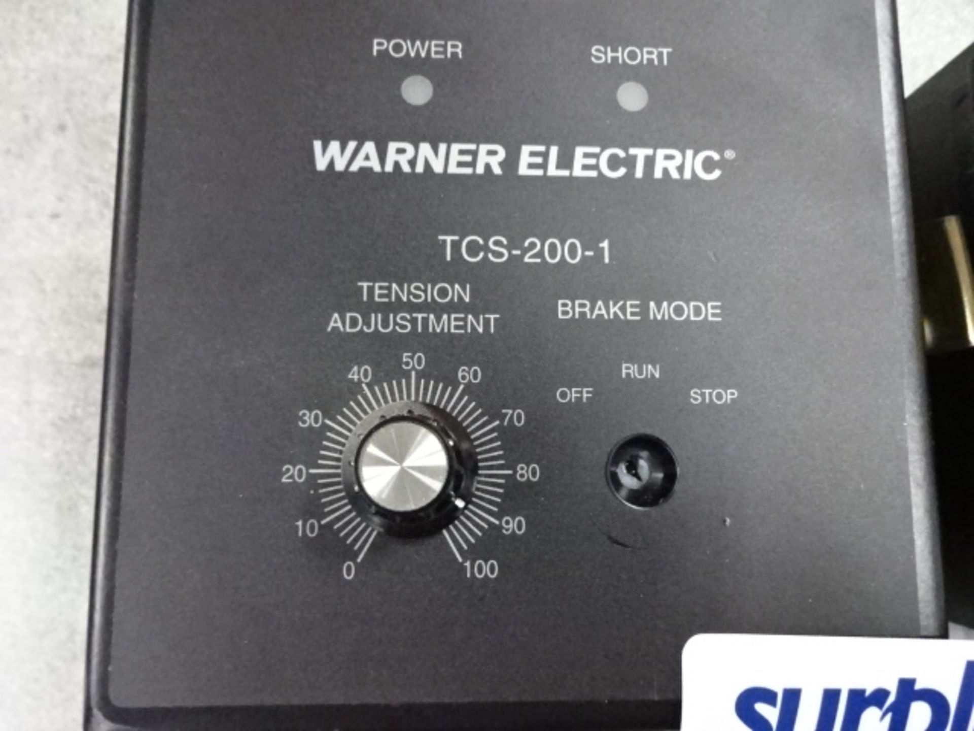 Lot of 2 Warner Electric TCS-200-1 - Image 2 of 5