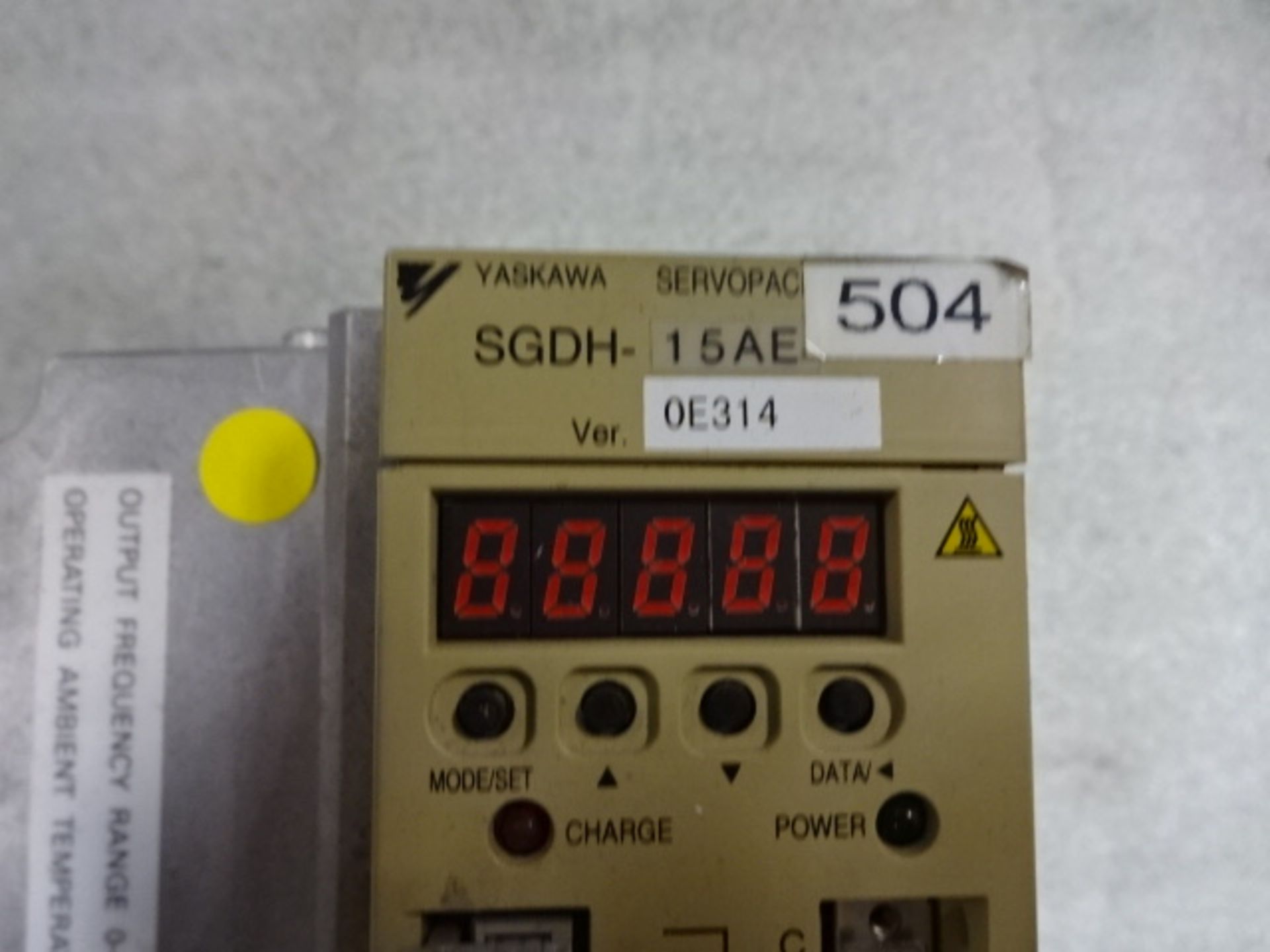 Yaskawa SGDH-15 AE - Image 2 of 4