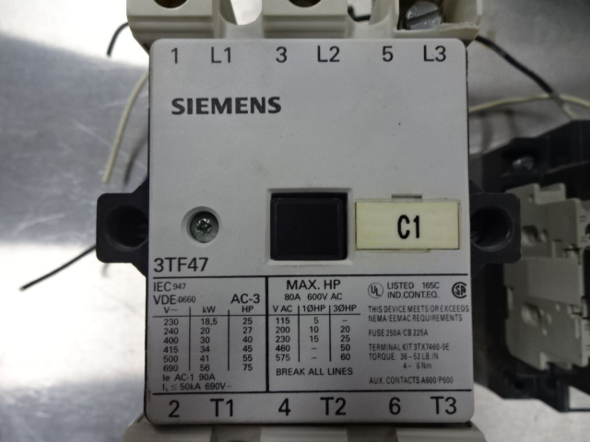 Lot of Siemens 3TF47 - Image 2 of 3