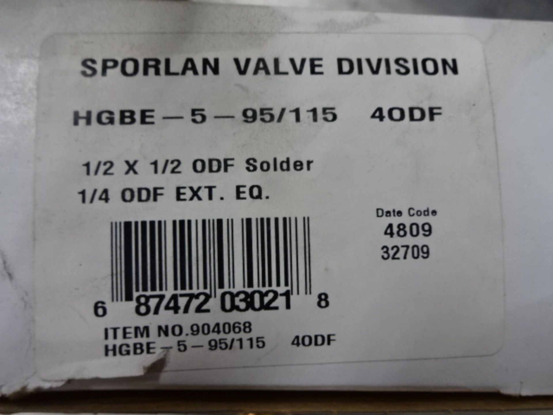 Lot of 3 Sporlan Valve 40DF *NEW - Image 3 of 3