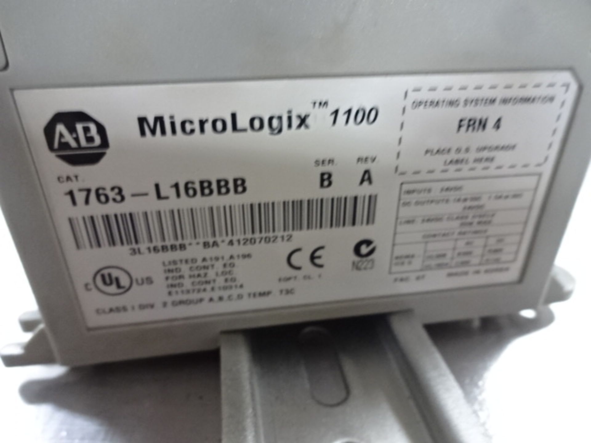 Allen Bradley Micro Logix 1100 - Image 5 of 5