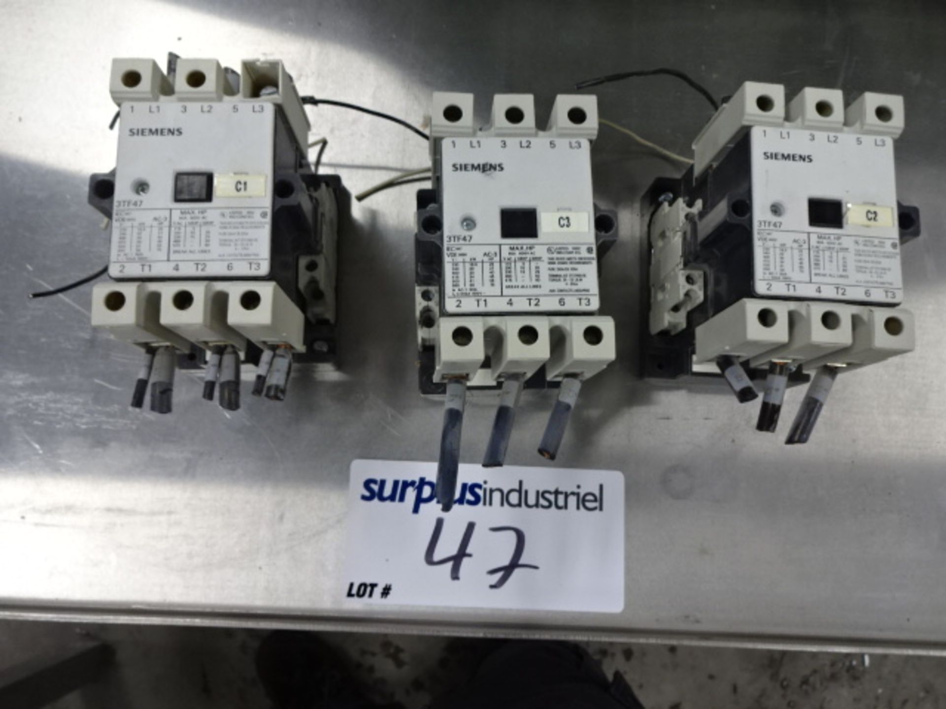 Lot of Siemens 3TF47