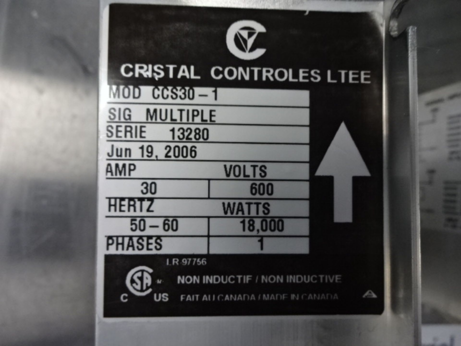 Lot of 2 Cristal Controles LTEE - Image 2 of 3