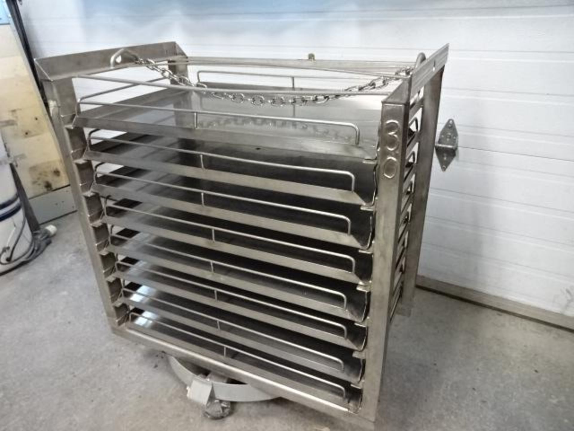 Stainless steel drawer trolley - Chariot a tiroirs en inox - Bild 5 aus 6
