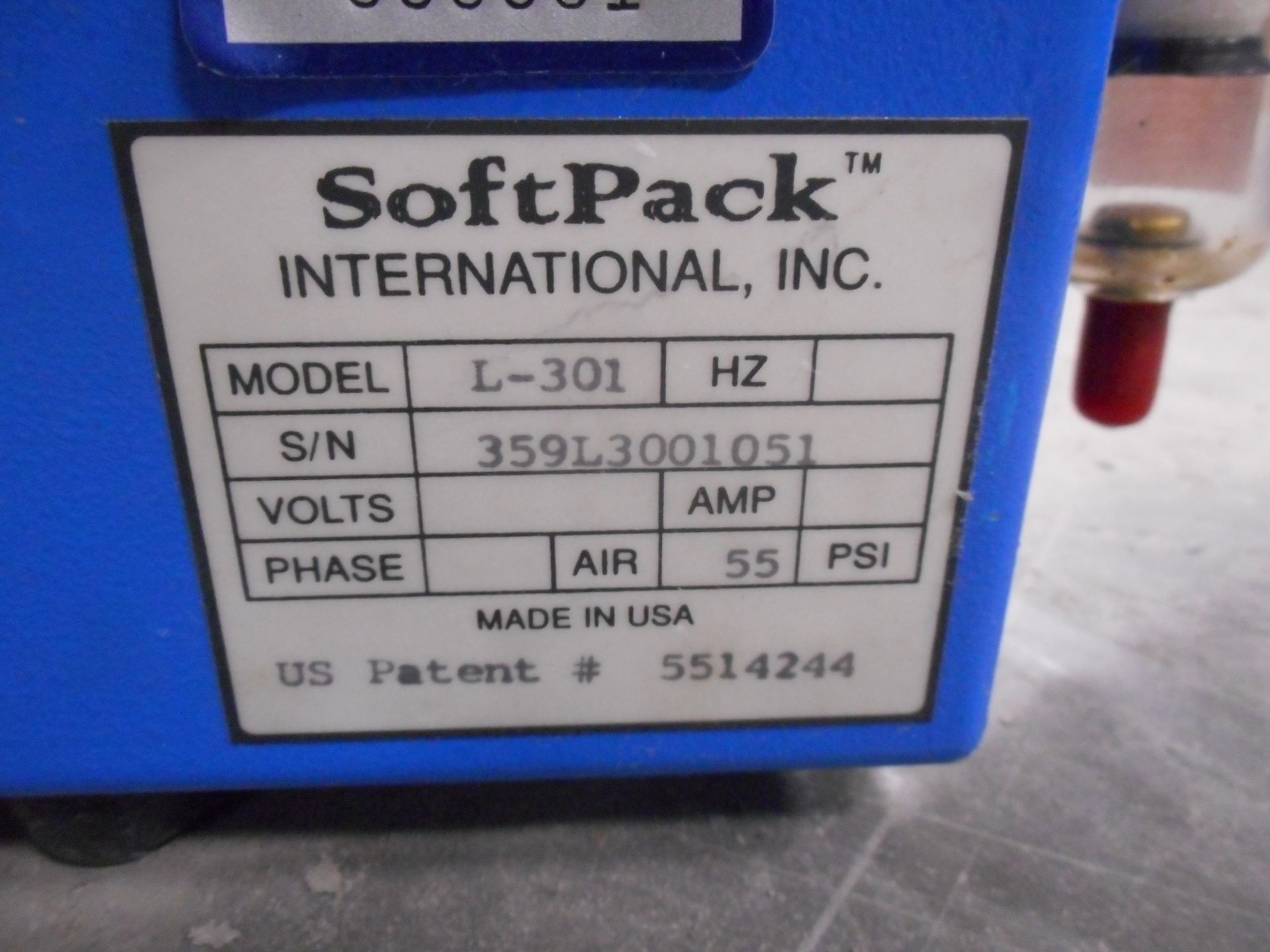 Lot of 2 SoftPack L-301 packaging machine - Bild 4 aus 7