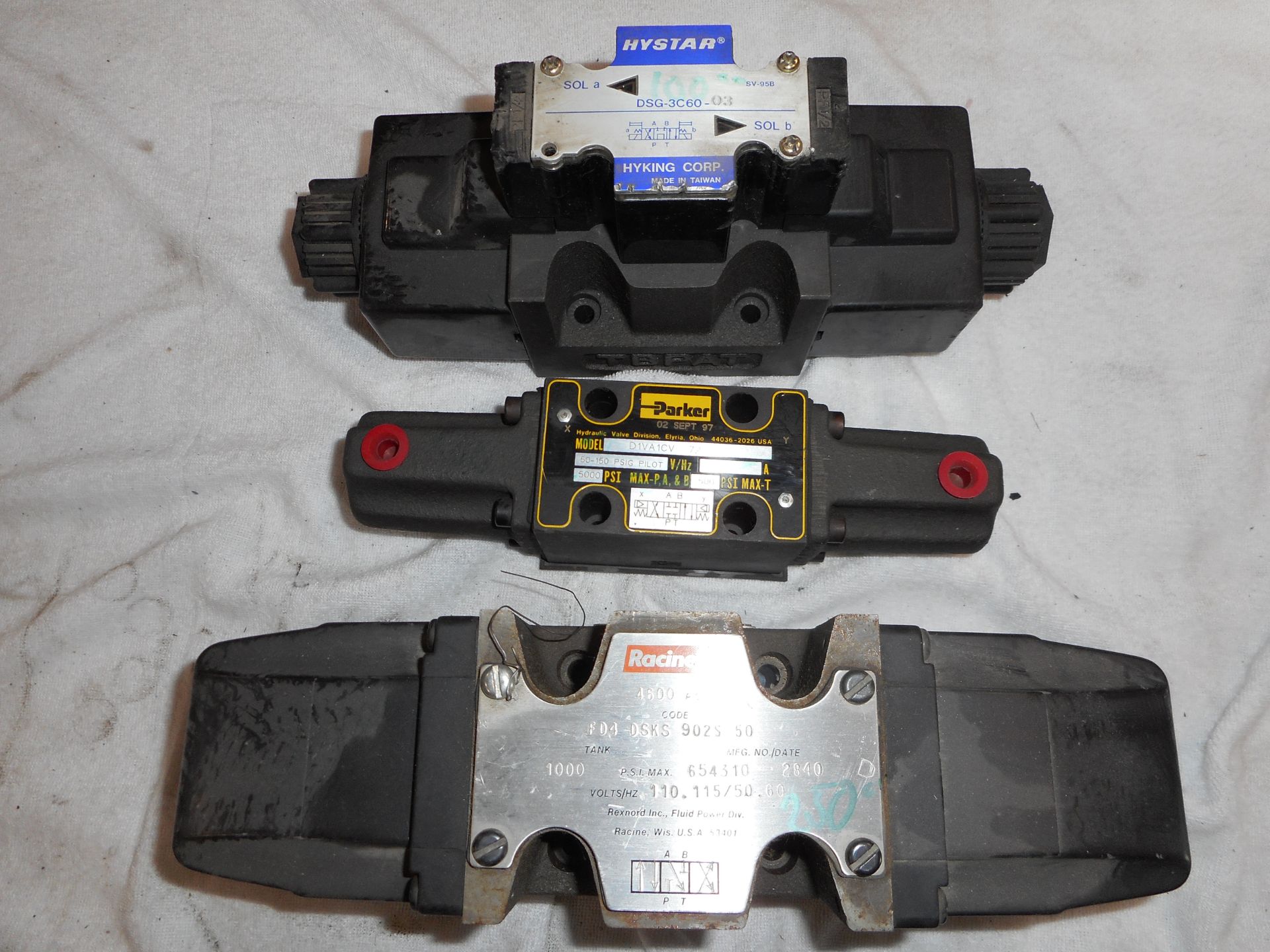 Lot of 3 Solenoid Valve