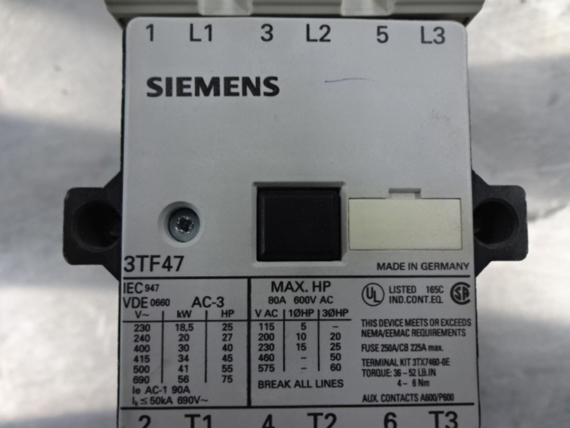 Siemens Breaker - Image 2 of 3