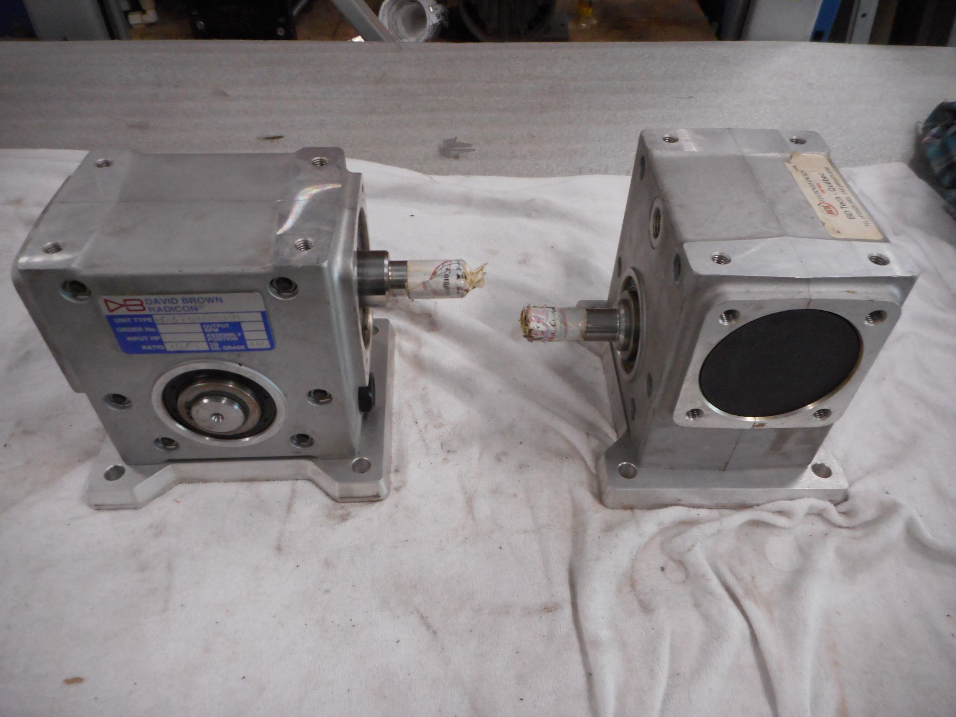 Lot of 2 David Brown Radicon STAINLESS STEEL Gearbox
