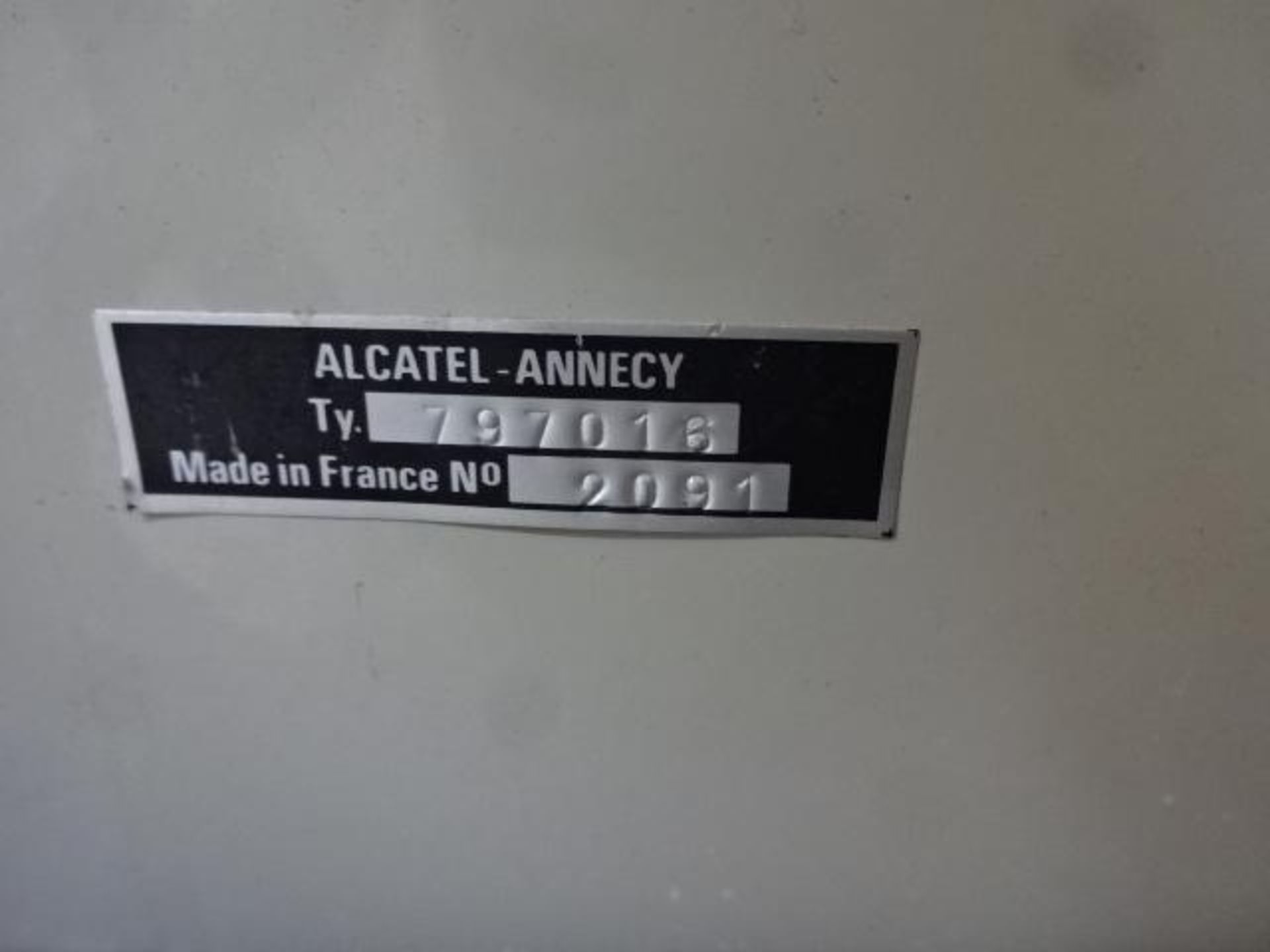 Alcatel asm-10 diffusion pump helium leak detector - Bild 4 aus 7