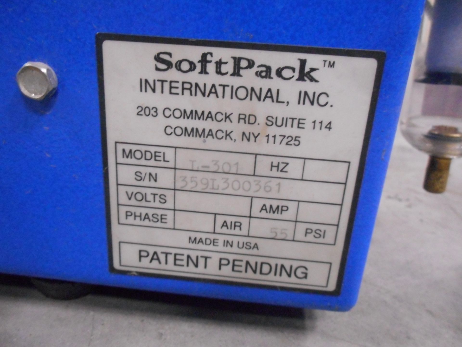 Lot of 2 SoftPack L-301 packaging machine - Bild 6 aus 7