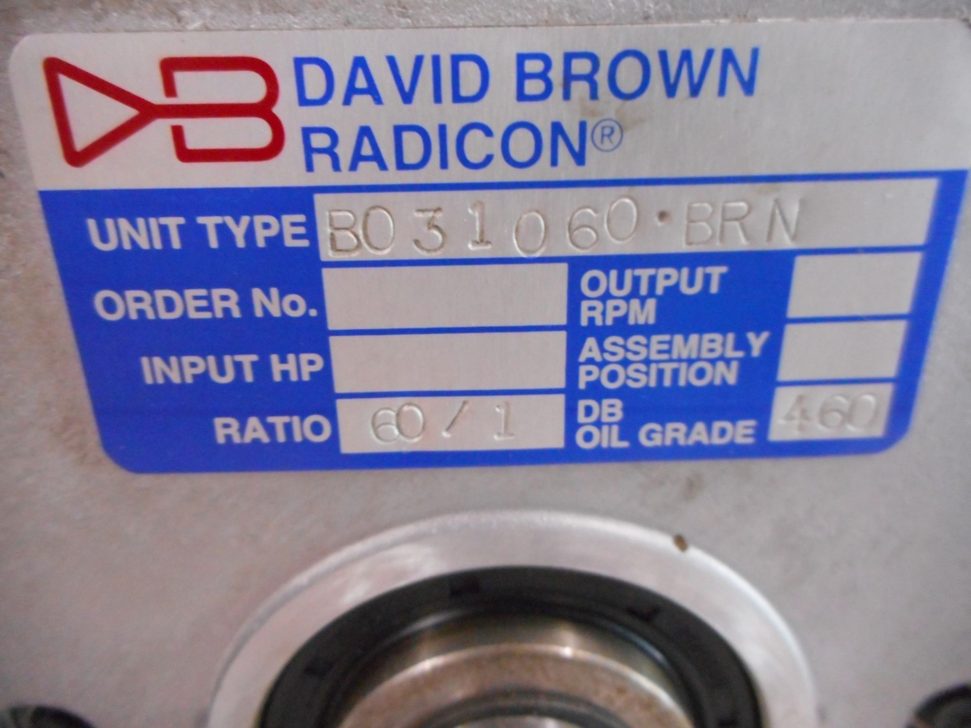 Lot of 2 David Brown Radicon STAINLESS STEEL Gearbox - Image 2 of 2