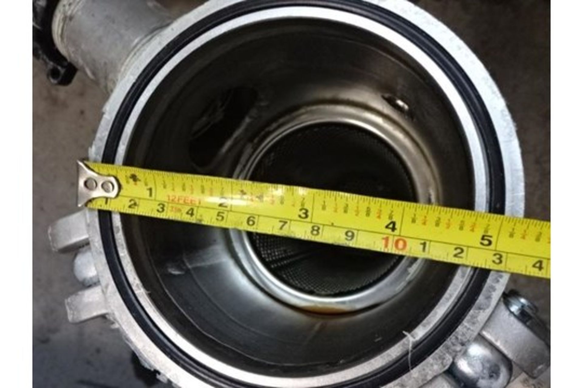 Stainless steel pressure filter - Filtre a pression en inox - Image 4 of 4