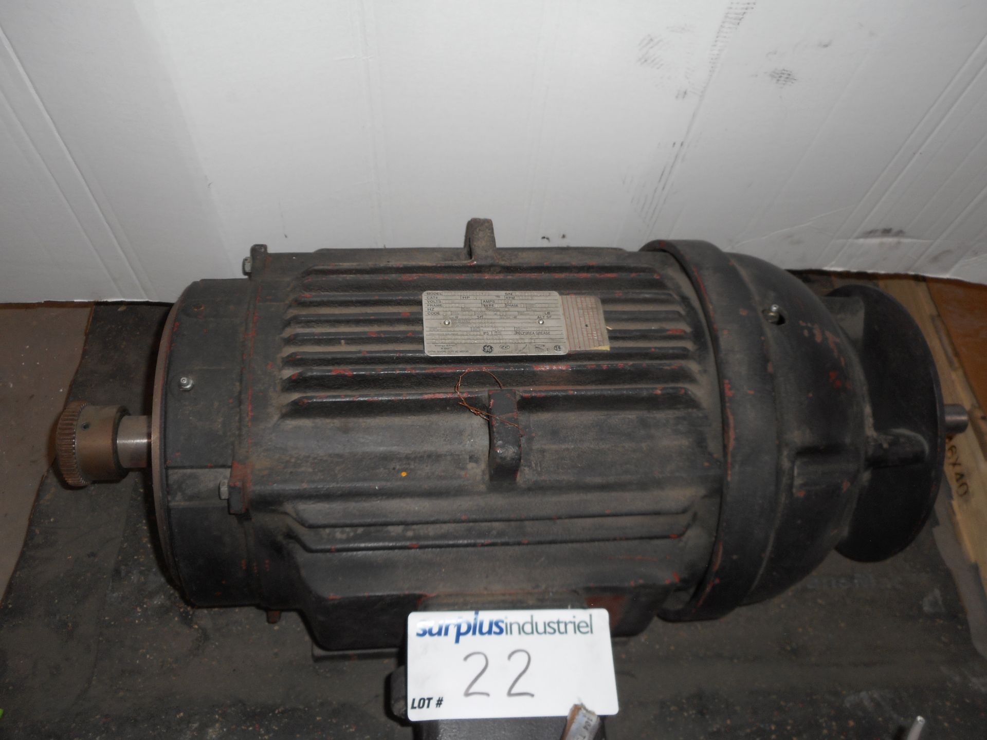 GE MOTOR 40HP. 460V. ENERGY SAVER DUTY