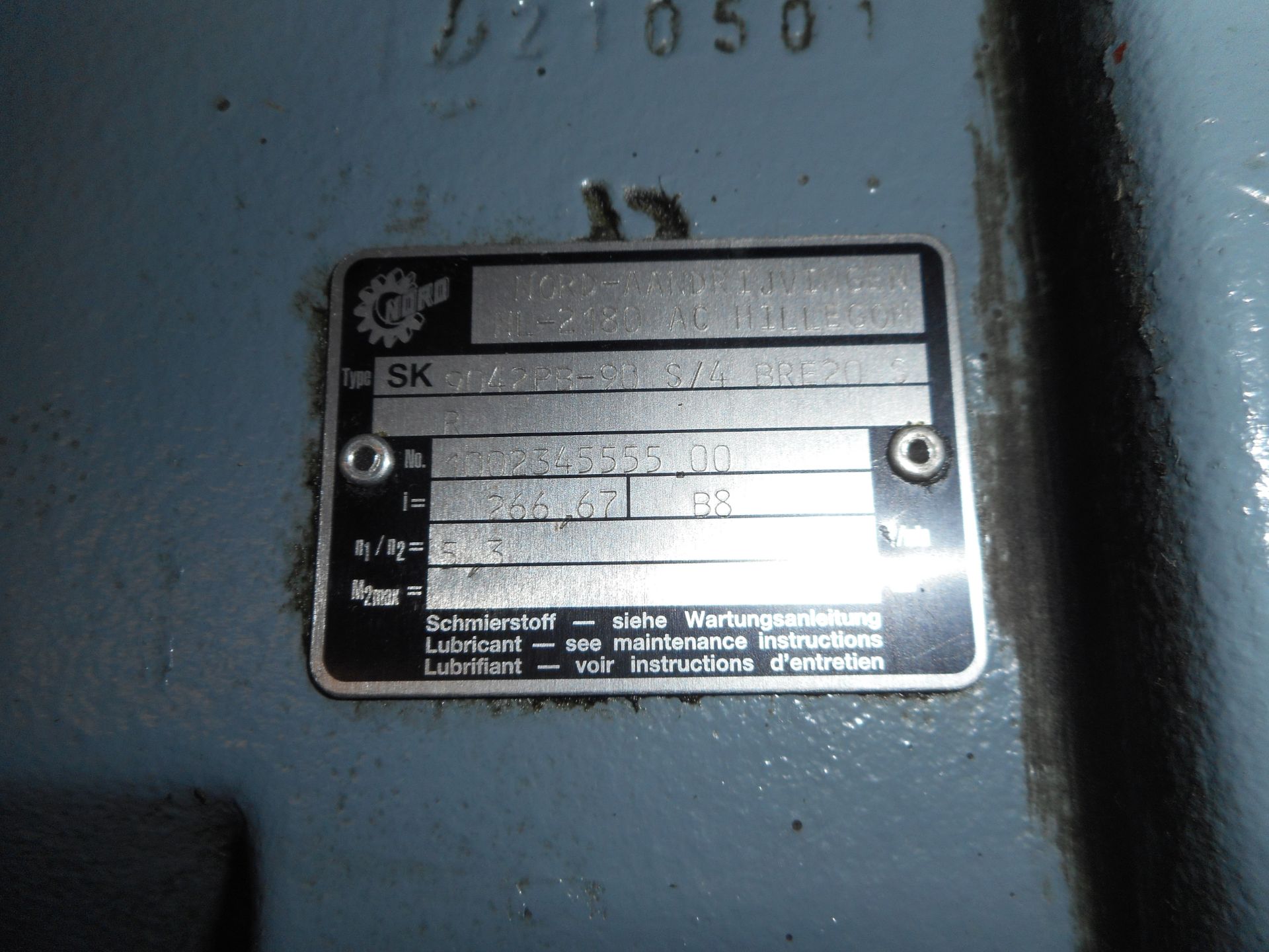 GEAR MOTOR NORD 90S/4 BRE20 SR - Image 3 of 3