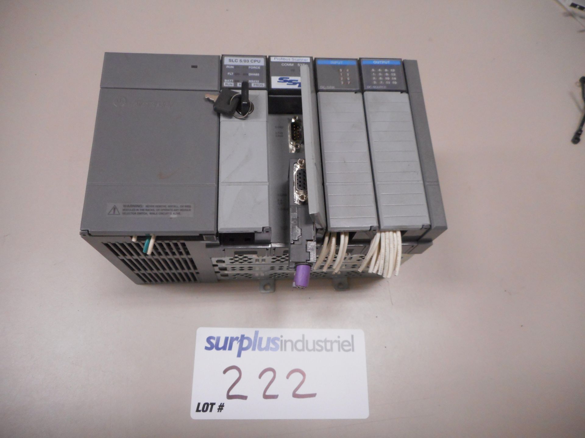 .Allen Bradley SLC-500 PLC