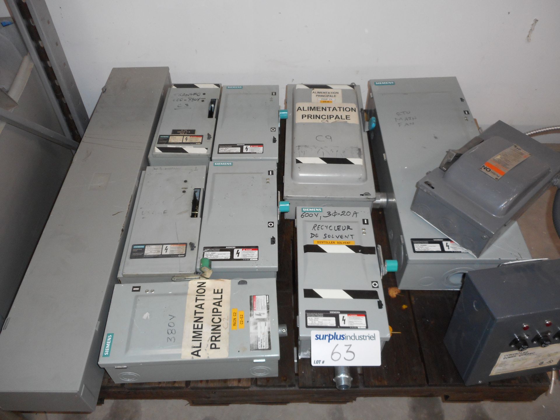 Lot of Electric Panel