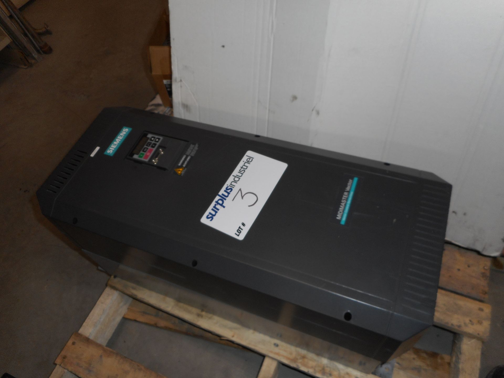 SIEMENS MIDIMASTER VECTOR 6SE3224-2DJ40 - Image 2 of 5