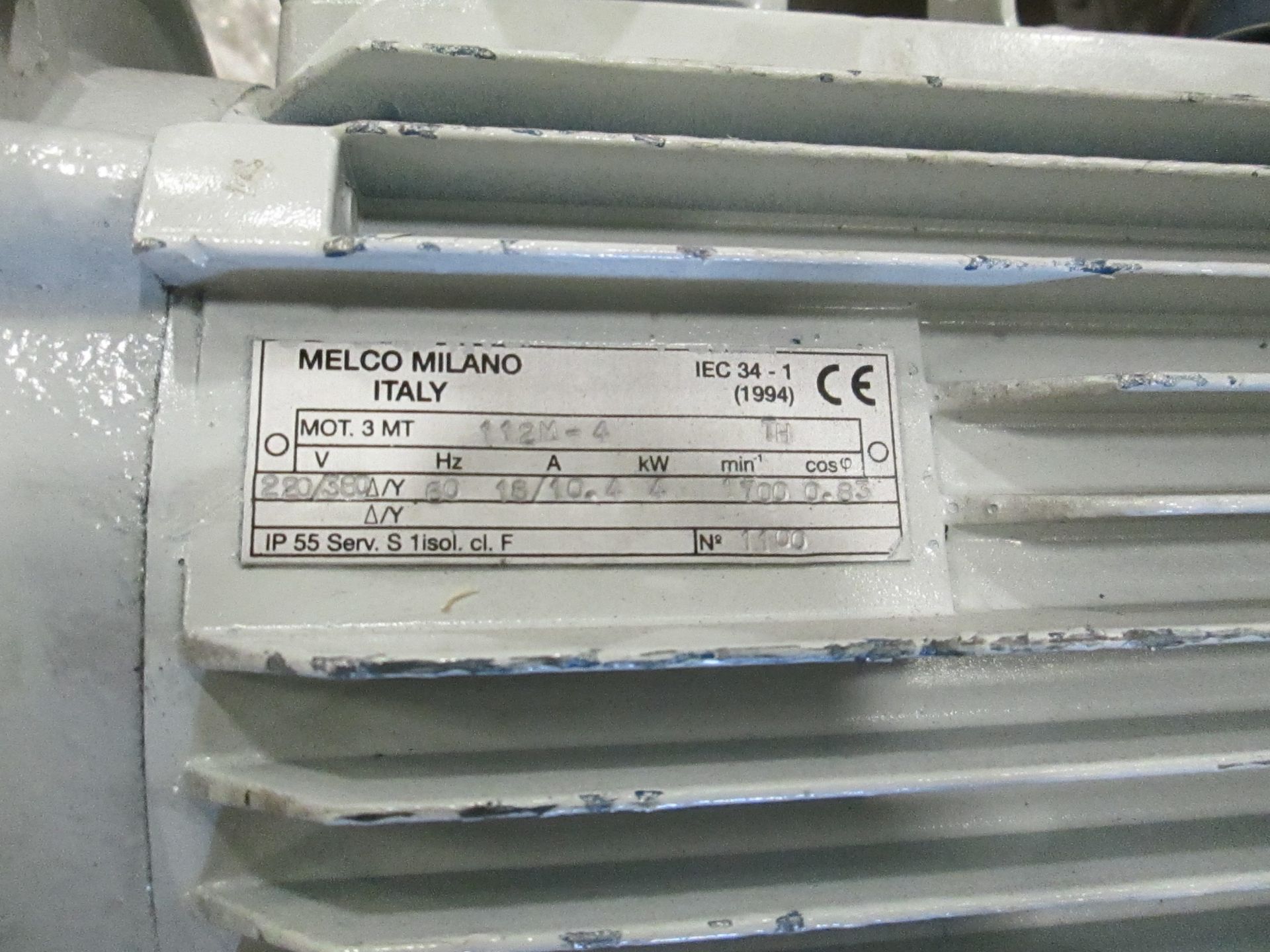 Lot of Motors; 2x WEG, 6x Lenze, 2x MELCO MILANO, 8x Dunkermotoren - Image 8 of 9