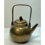 Antique japanese Silver and Iron Work TeaPot