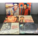 6 Elvis Presley LPs i