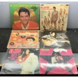 6 Elvis Presley LPs