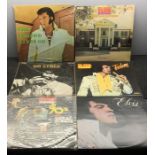 6 Elvis Presley LPs i