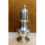 silver Sugar Shaker london silver hallmarks weight 250g