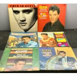 6 Elvis Presley LPs