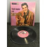 His master Voice The Best Of Elvis long play 10ins record