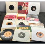 27 Elvis Presley singles all in played and used condition