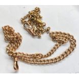 collection of gold items includes part watch chains