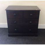 2 over 2 victorian mahogany chest of drawers measures approx length height depth