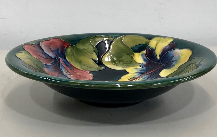 Moorcroft fruit bowl measures approx 24.5cm tdia - Image 2 of 4