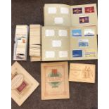 Large selection of John Players cigarette cards inc albums