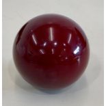 Unusual large ball cherry amber bakelit type, catlin in good condition weight 206g measures approx 6