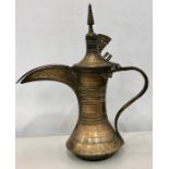 Fine Antique islamic Arabic Dallah coffee pot 19th century