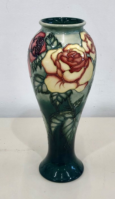 Moorcroft vase measures approx 27.5cm tall - Image 2 of 4